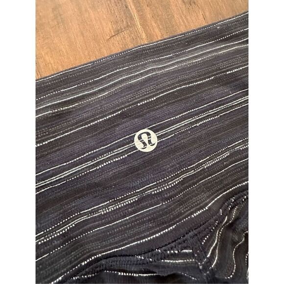 Lululemon Wunder Under 25” Space Dye Twist Sapphire size 4 - Picture 3 of 10